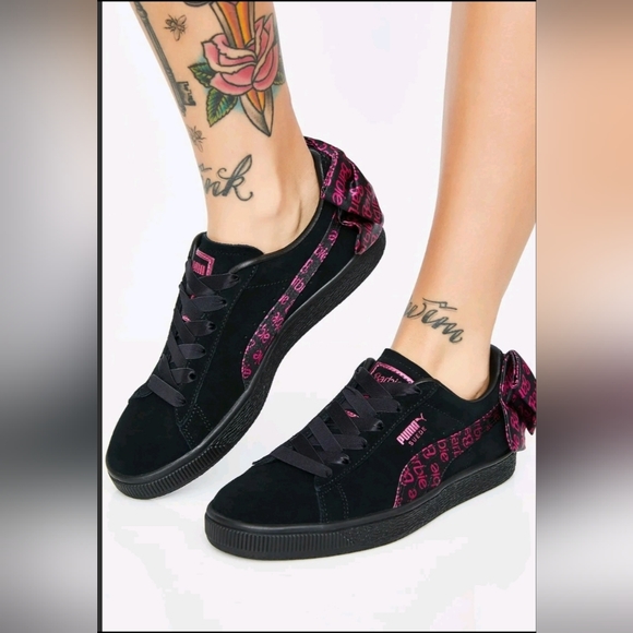 PUMA | BARBIE 50TH ANNIVERSARY Collection Shoes [ SUEDE ], Size 7.5 - Picture 2 of 16